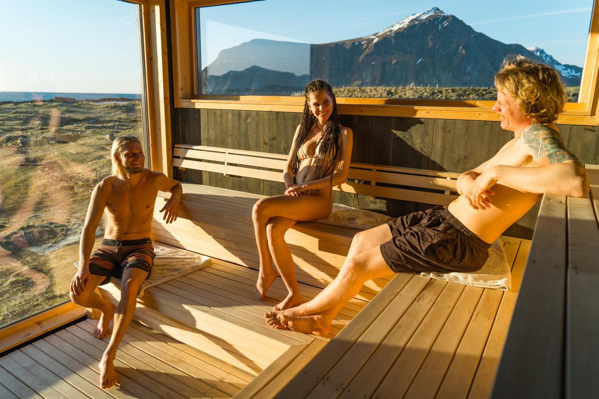 Lofoten Beach Camp Ramberg Exterior photo
